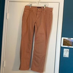 Dusty rose Miss Me jeans cropped size 29